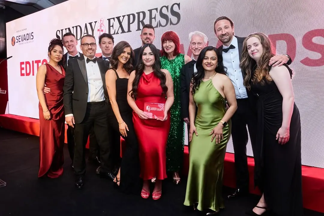 NPP Residential team at the Sunday Express Construction & Property Awards 2026